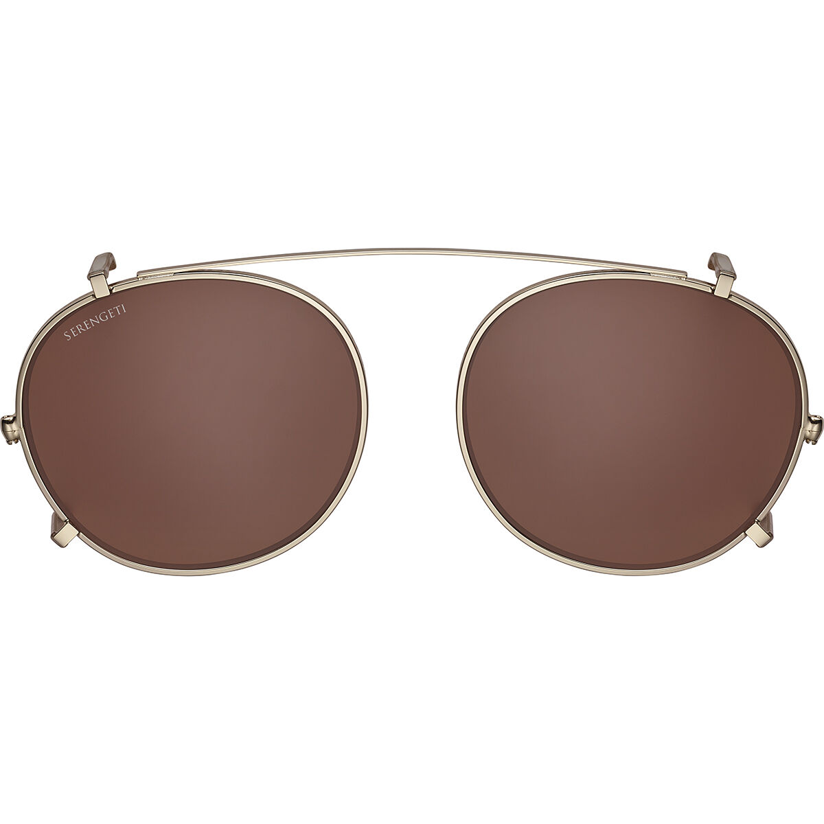 CLIP ON LOREN S, Shiny White Gold-Mineral Polarized Drivers Gradient Cat 2 to 3 B4, hi-res image number null
